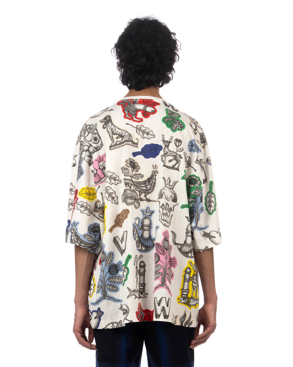 Walter Van Beirendonck | Crown T-Shirt Multi - Concrete