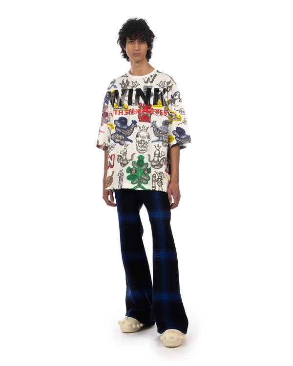 Walter Van Beirendonck | Crown T-Shirt Multi - Concrete