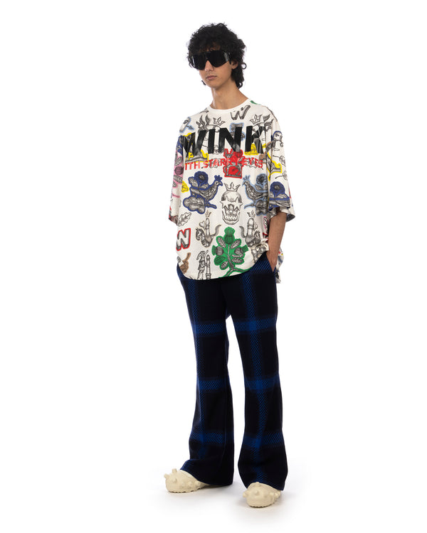 Walter Van Beirendonck | Crown T-Shirt Multi - Concrete