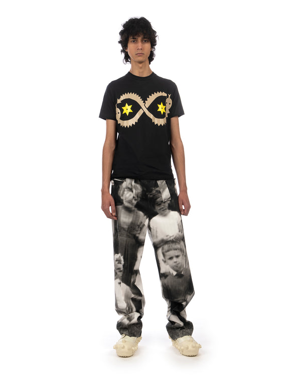 Walter Van Beirendonck | Skeleton Pants Glitch - Concrete