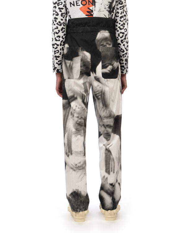 Walter Van Beirendonck | Skeleton Pants Glitch - Concrete