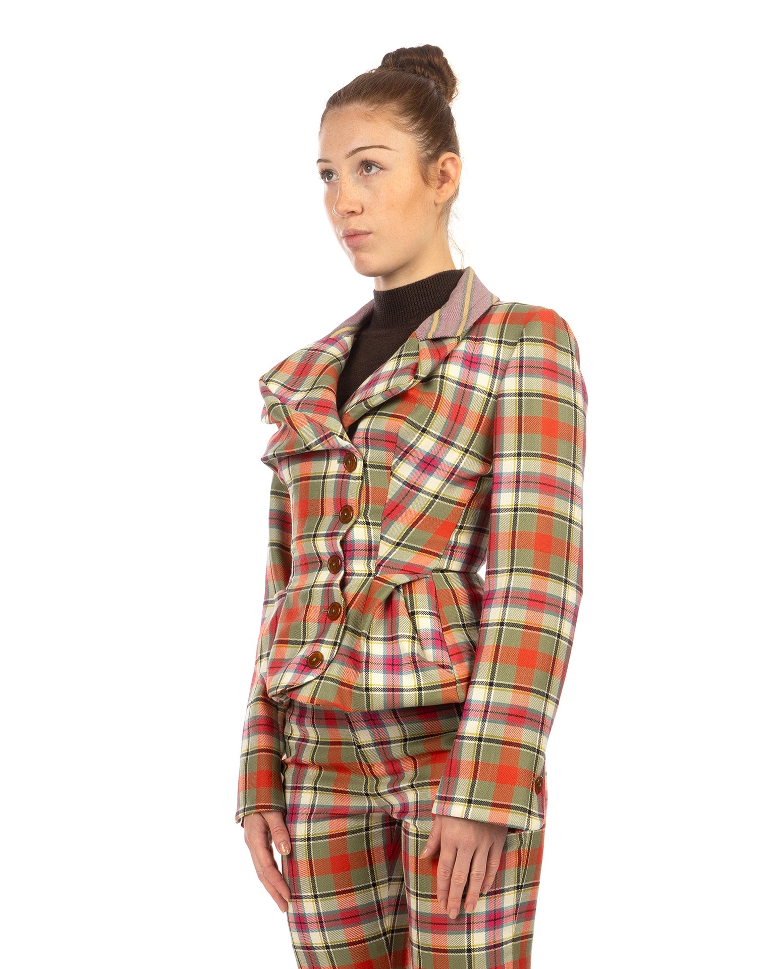 Vivienne Westwood | Drunken Tailored Jacket Multi | Concrete