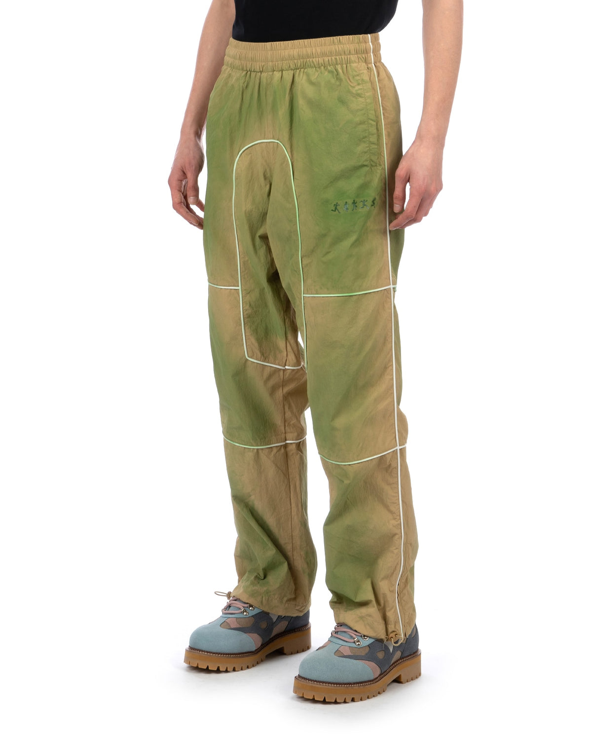 KidSuper | Gradient Tech Pants Green - Concrete