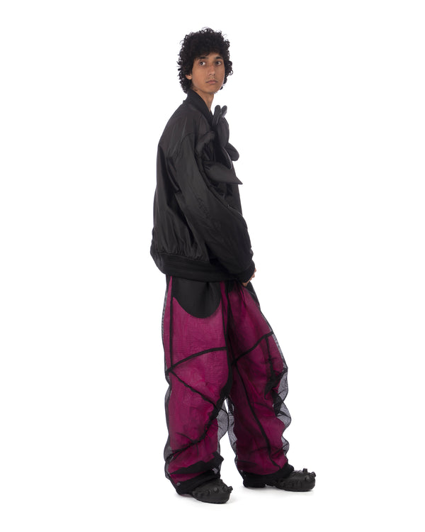 Walter Van Beirendonck | Flower Power Bomber Black