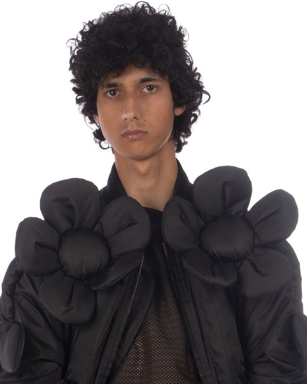 Walter Van Beirendonck | Flower Power Bomber Black