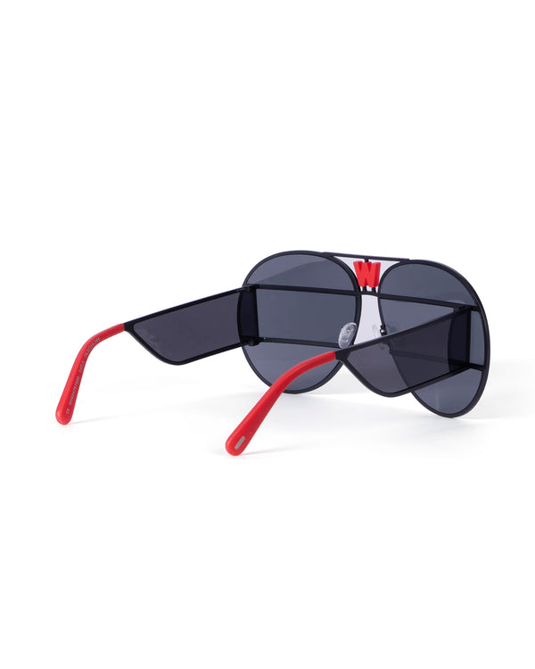 Walter Van Beirendonck | x KOMONO Brutal Pilot Sunglasses Black