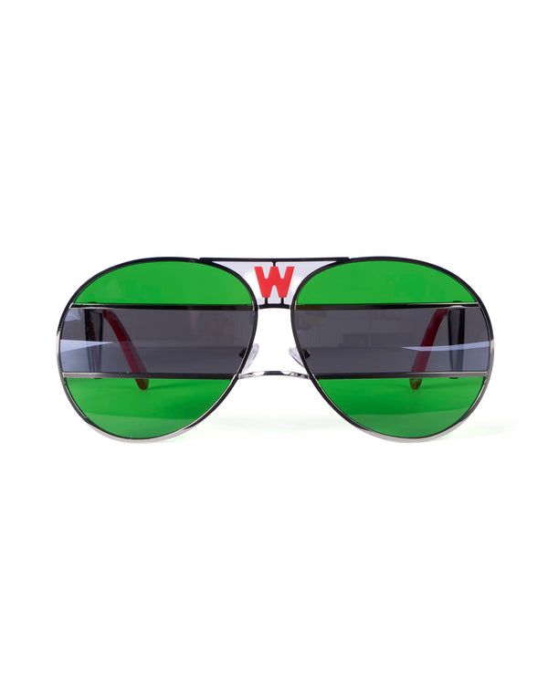 Walter Van Beirendonck | x KOMONO Brutal Pilot Sunglasses Silver