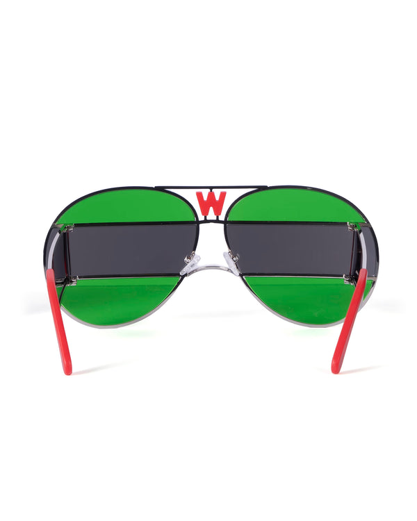 Walter Van Beirendonck | x KOMONO Brutal Pilot Sunglasses Silver