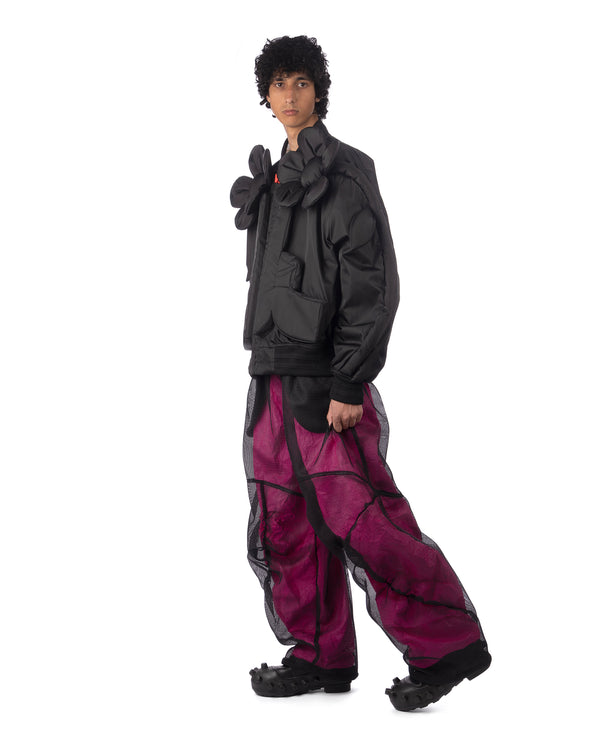Walter Van Beirendonck | Flower Power Bomber Black