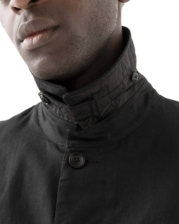 maharishi | Linear Snow Dragon MA Mac Coat Black