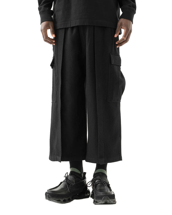 maharishi | Recycled Wool Cargo Cropped Hakema Black
