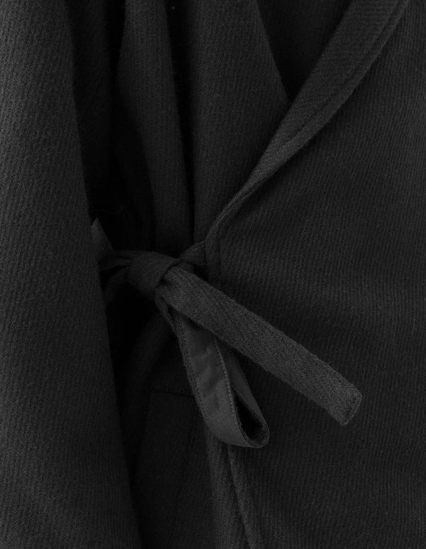 maharishi | Recycled Wool Kimono Blazer Black - Concrete