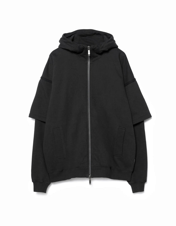 maharishi | Kimono Hooded Sweat Black - Concrete