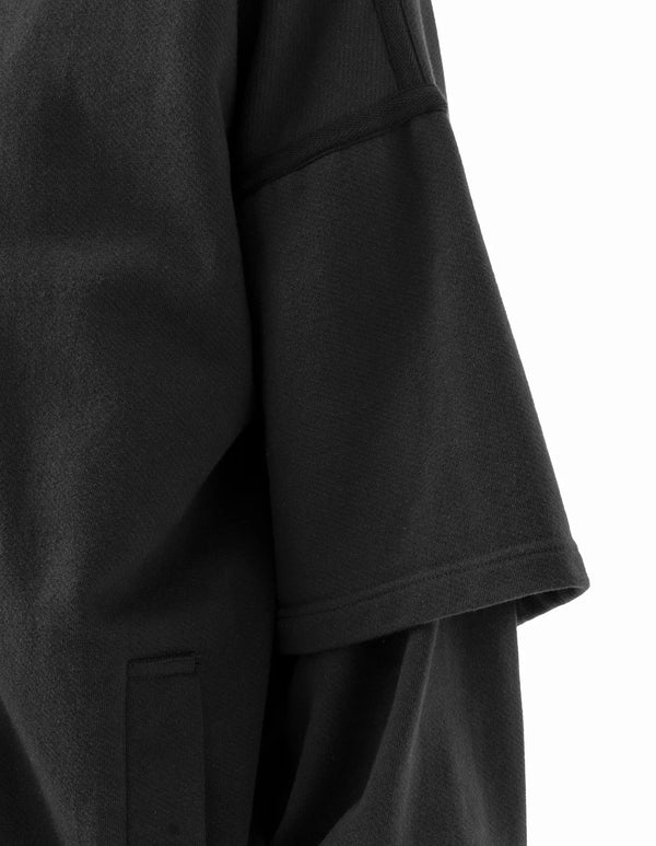 maharishi | Kimono Hooded Sweat Black - Concrete