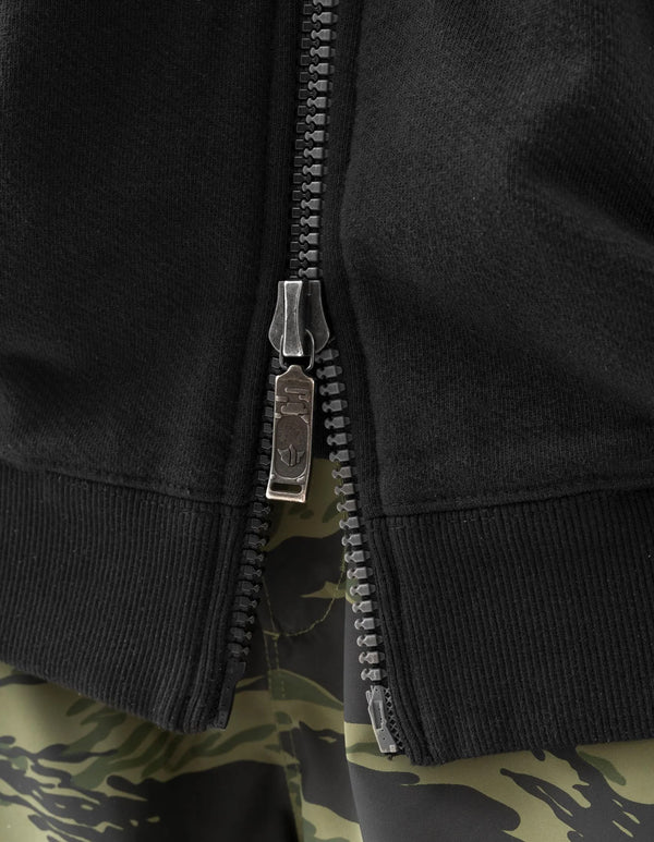 maharishi | Kimono Hooded Sweat Black - Concrete
