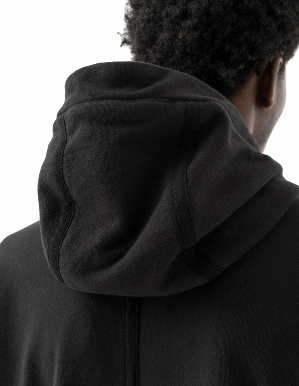 maharishi | Kimono Hooded Sweat Black - Concrete