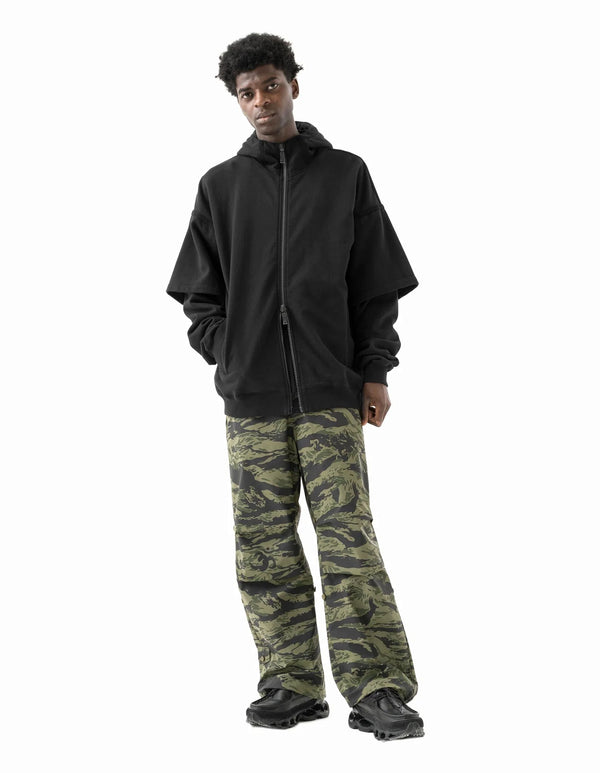 maharishi | Kimono Hooded Sweat Black - Concrete