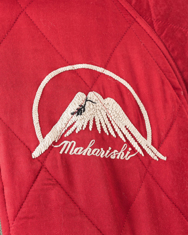 maharishi | Camp Hardy Tour Sukajan Jacket Red - Concrete