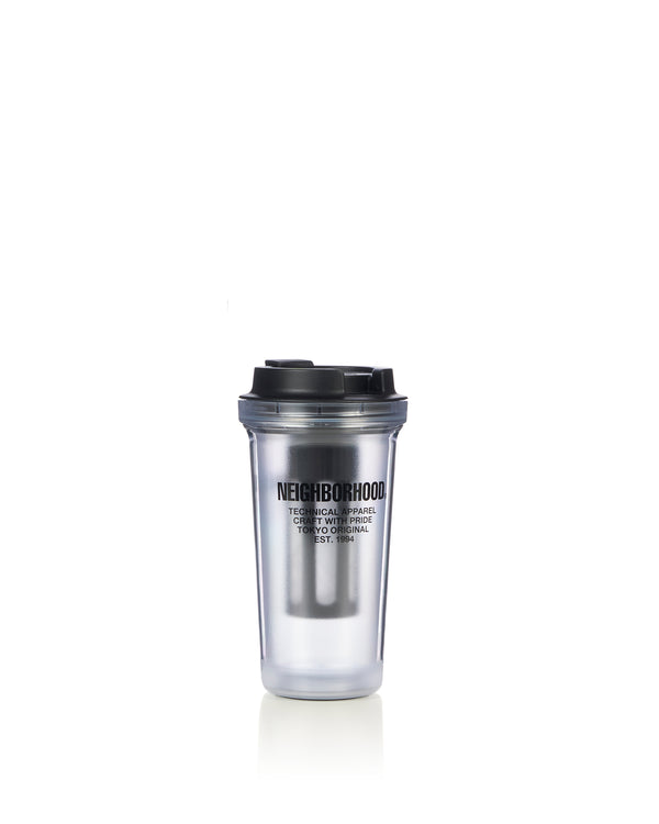 NEIGHBORHOOD | Wallmug Bearl & Strainer Set Clear - Concrete