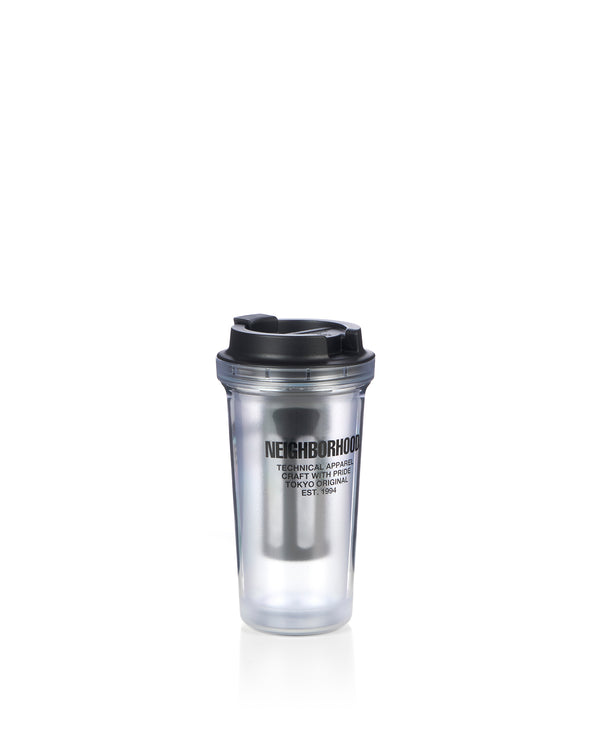 NEIGHBORHOOD | Wallmug Bearl & Strainer Set Clear - Concrete