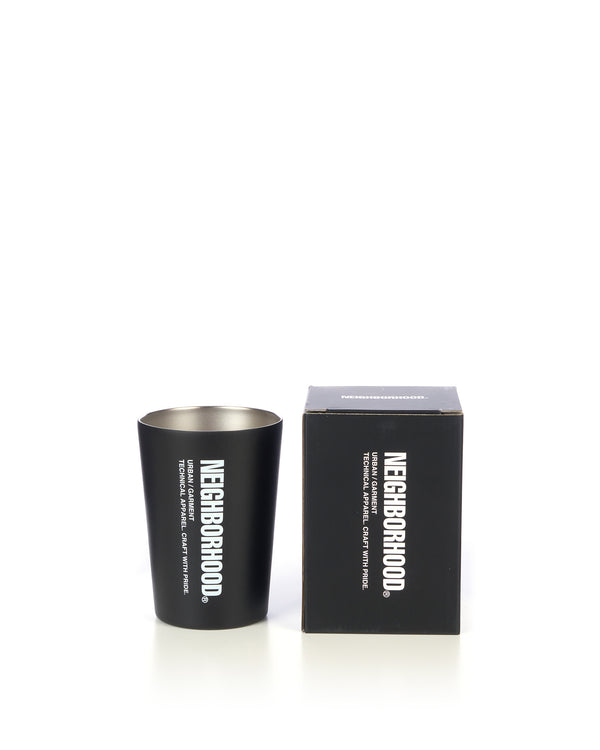 NEIGHBORHOOD | Logo Tumbler Mug Cup Black - Concrete