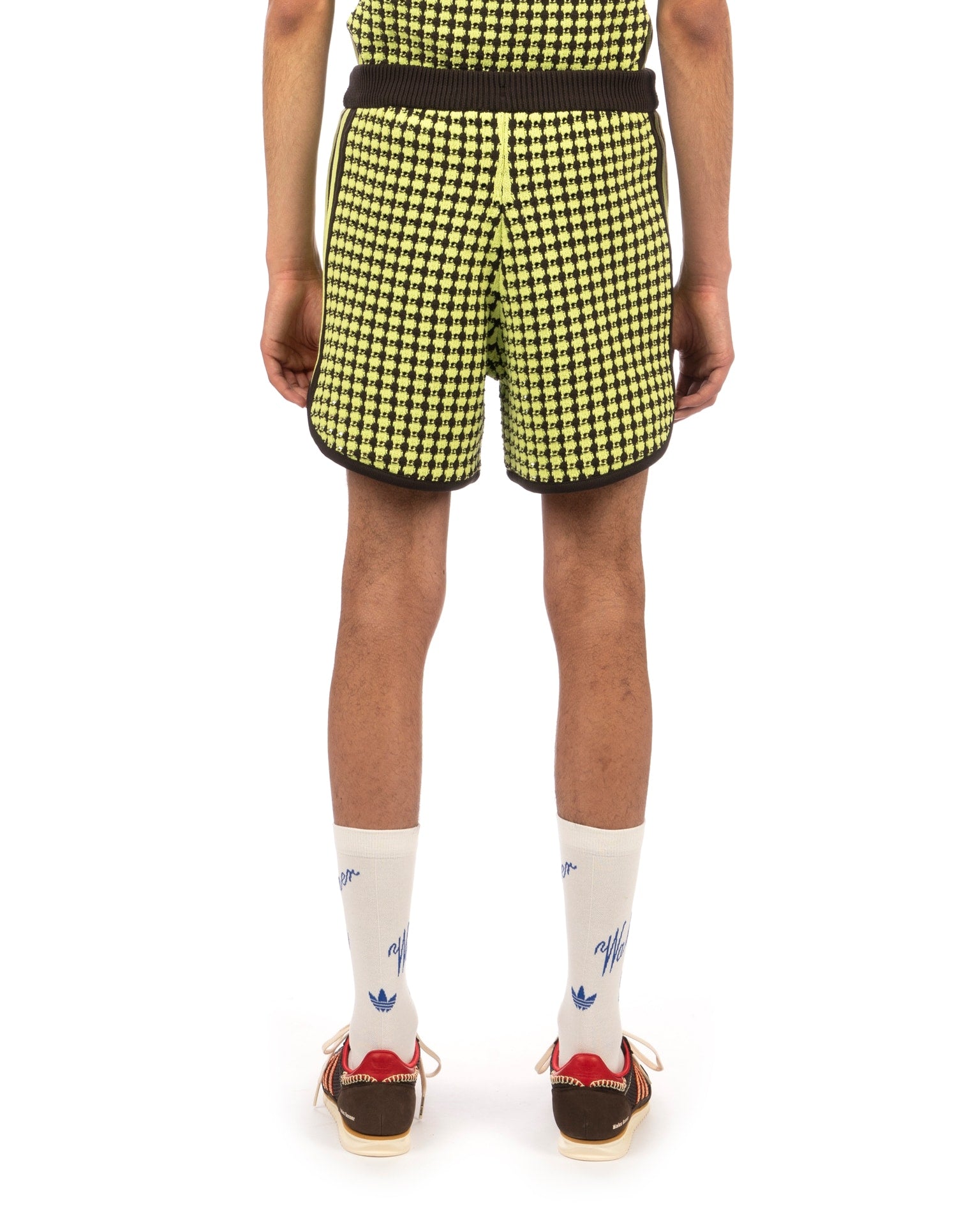 adidas | x Wales Bonner Crotched Short Yellow / Night Brown