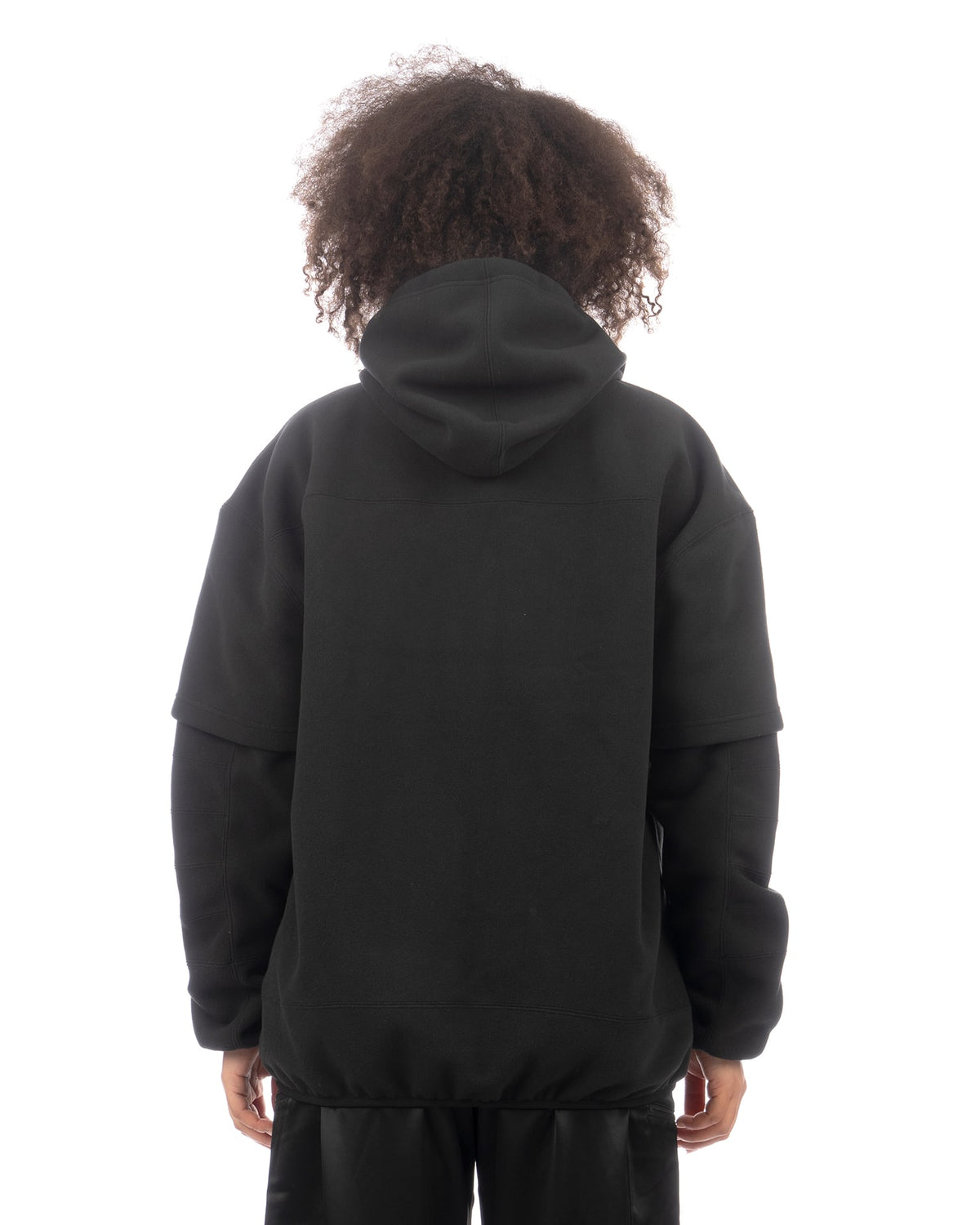 ANREALAGE | Aerogel Fleece Spacesuit Hoodie Black - Concrete