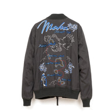 Load image into Gallery viewer, maharishi | Miltype Tour Jacket Island Tour Embroidery Charcoal - Concrete