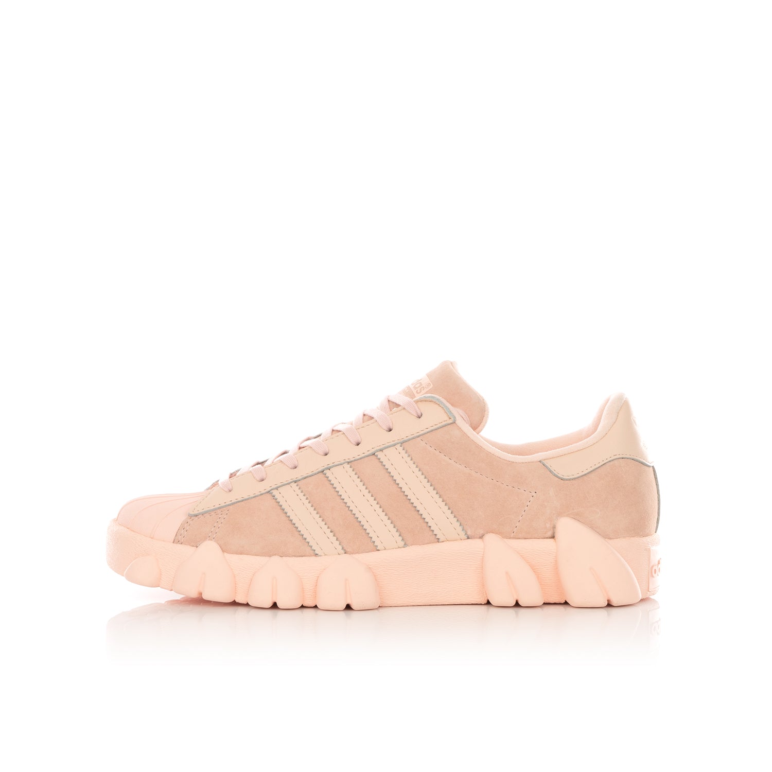 Adidas superstar white outlet ice pink