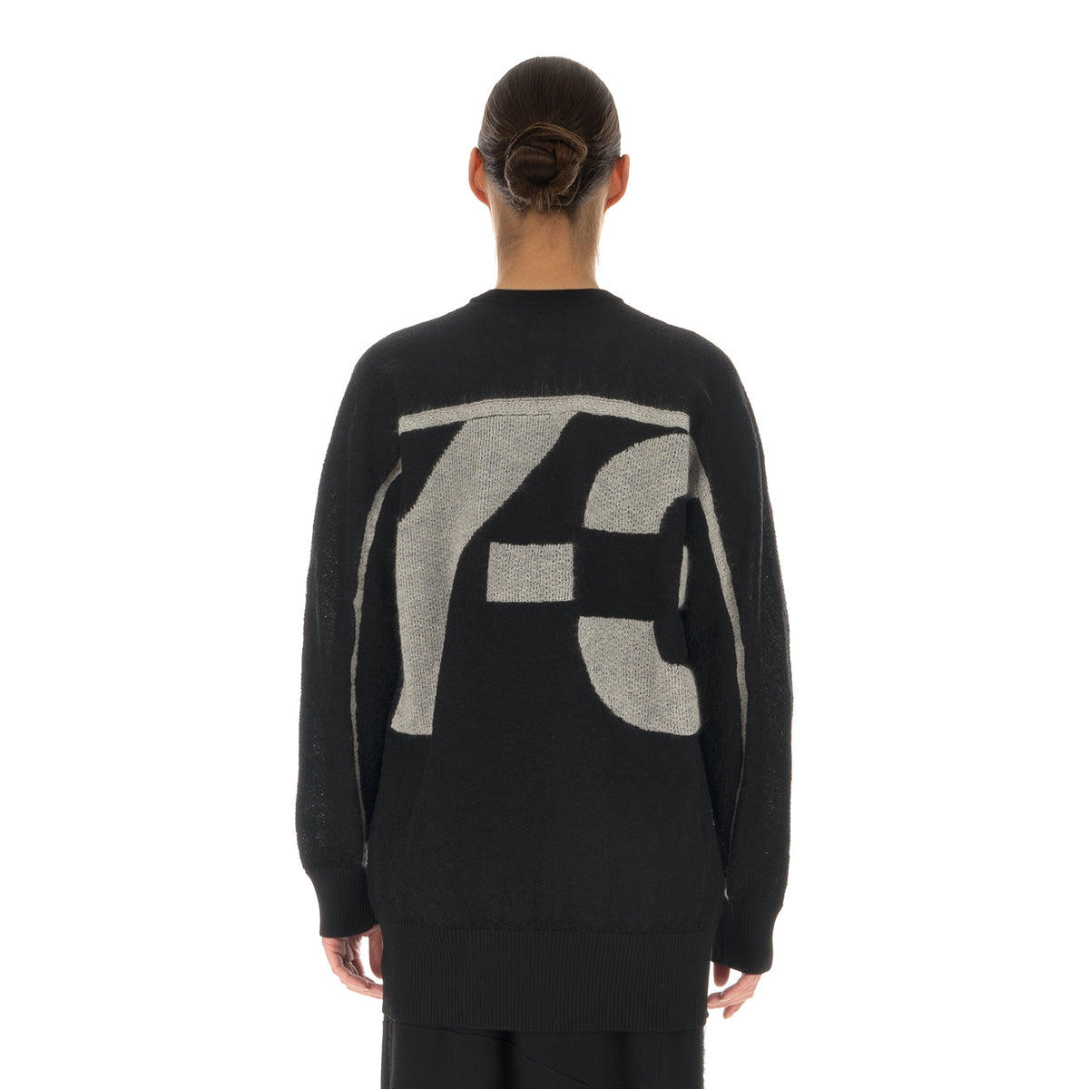 adidas Y-3 | W Classic Sheer Knit Crew Sweater Black - GV0362 - Concrete
