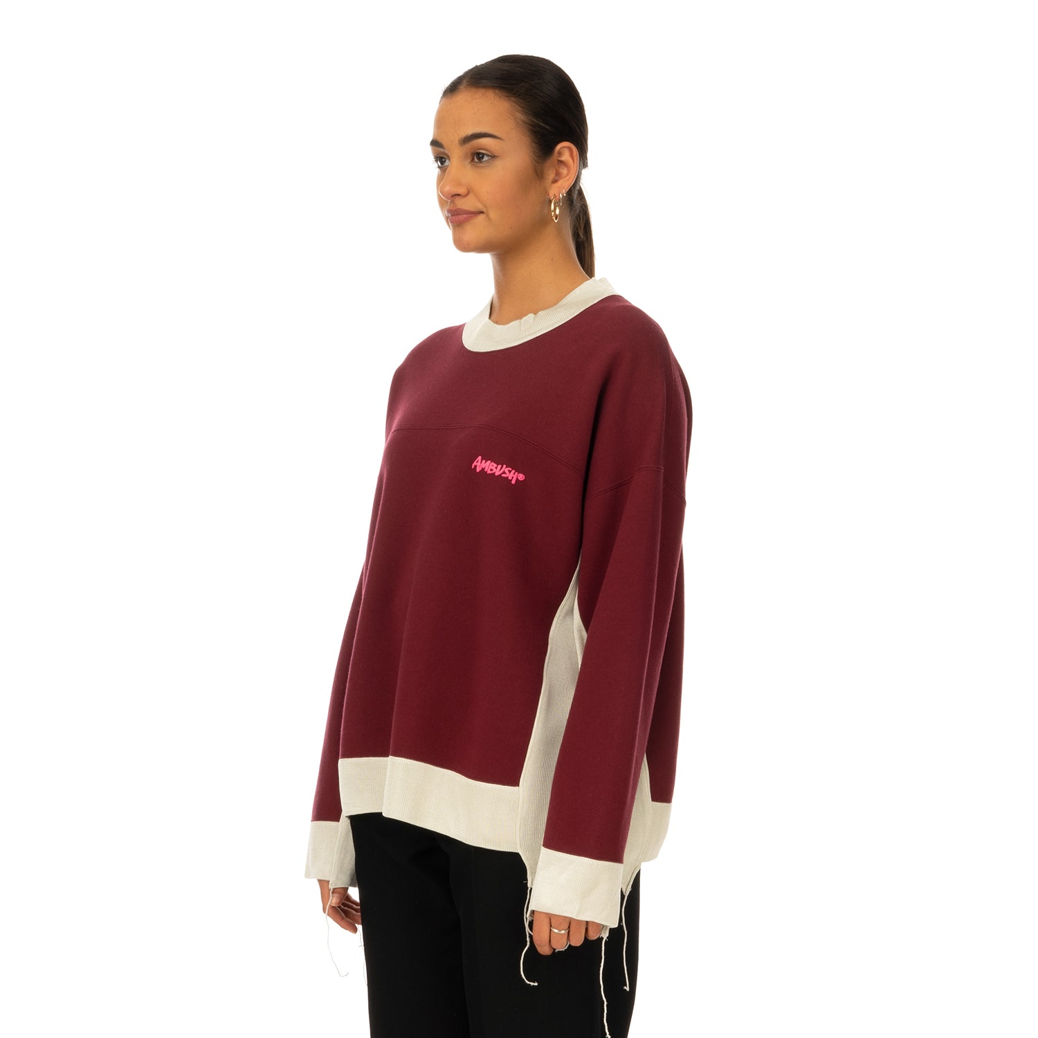 Ambush panel online sweatshirt