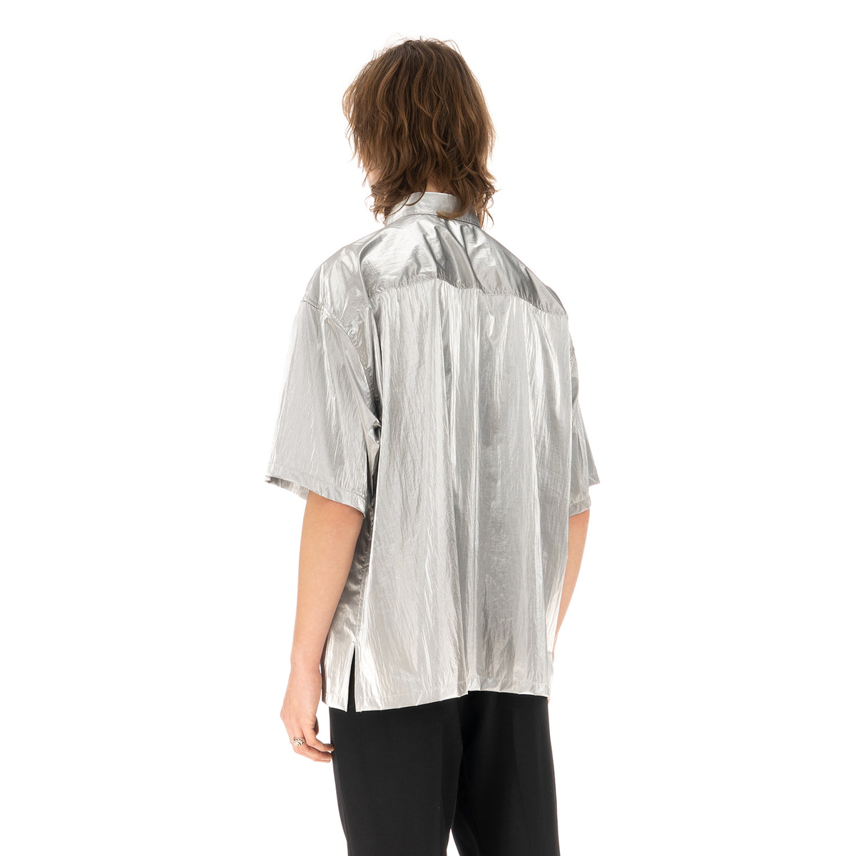 AMBUSH | Short Sleeve Shirt Silver - Concrete