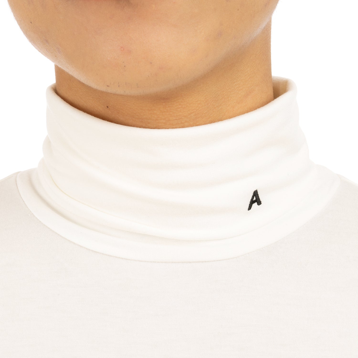 AMBUSH◇20ss/NEW TURTLENECK EMBOSS KNIT/セーター(薄手)/3/ウール 