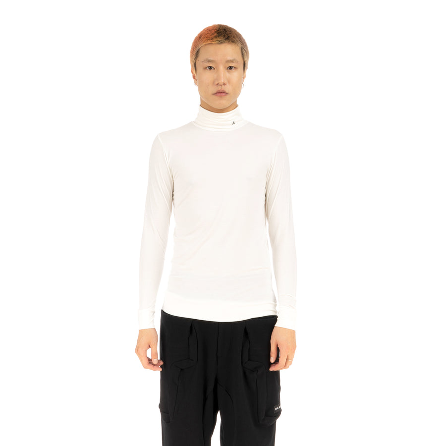 AMBUSH | Turtle Neck White - Concrete