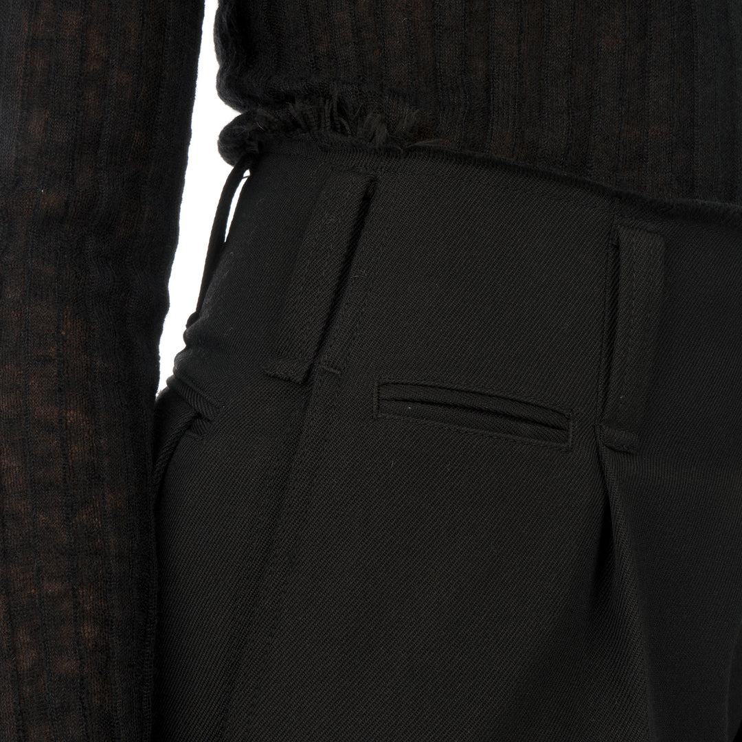 AMBUSH | Wool Nikka Pants Black - Concrete