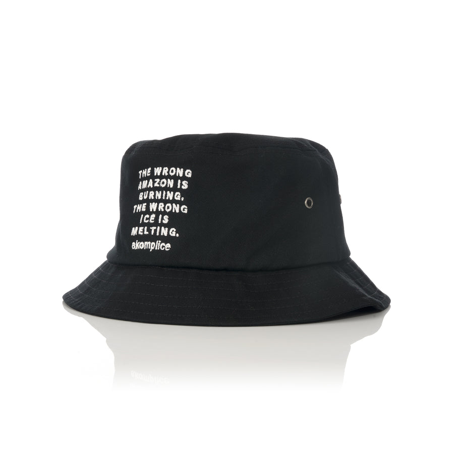 Akomplice | Wrong Amazon Bucket Hat Black - Concrete