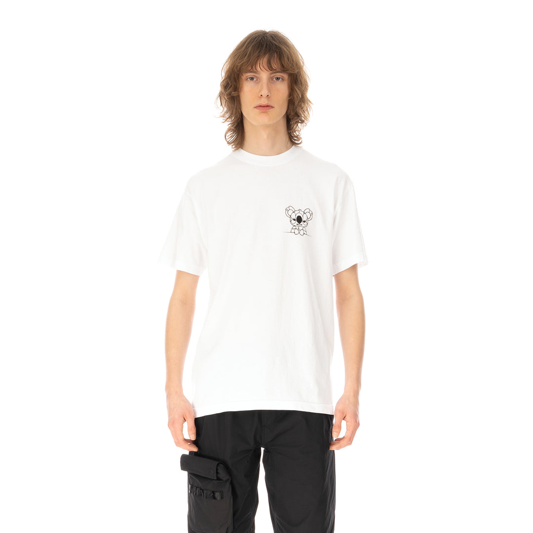 Akomplice | David Flores For AU T-Shirt White - Concrete