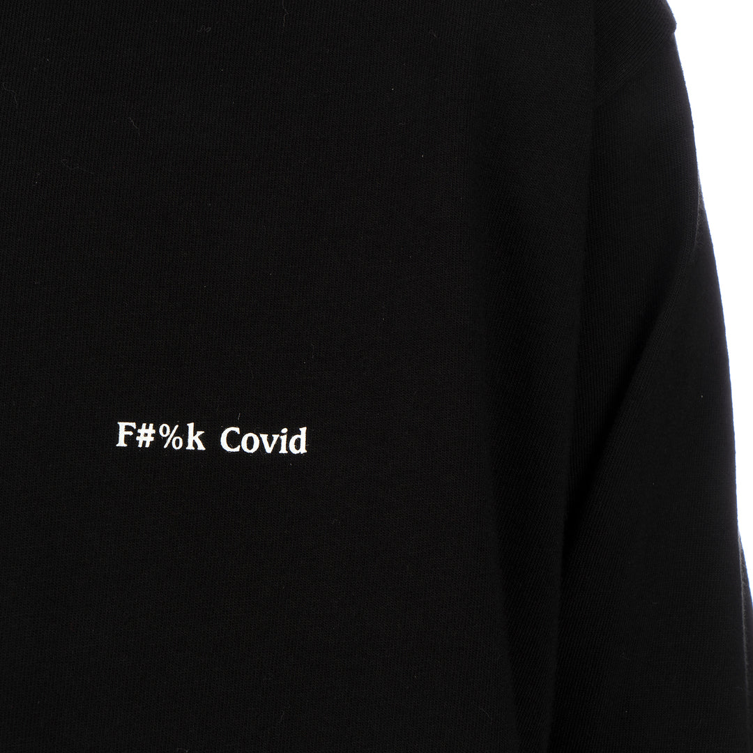 Akomplice | F#%k Covid L/S T-Shirt Black - Concrete