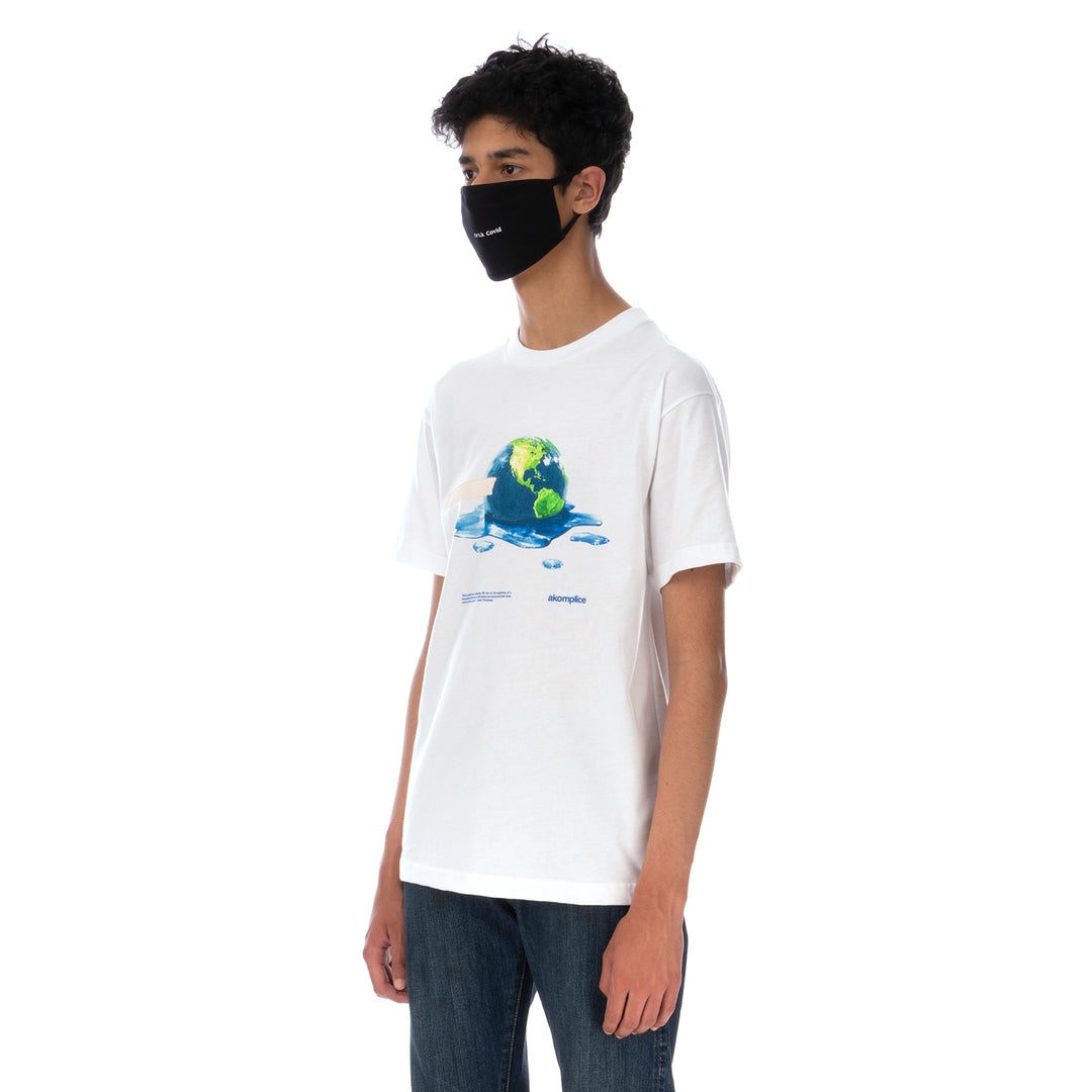 Akomplice | The Melting T-Shirt White - Concrete