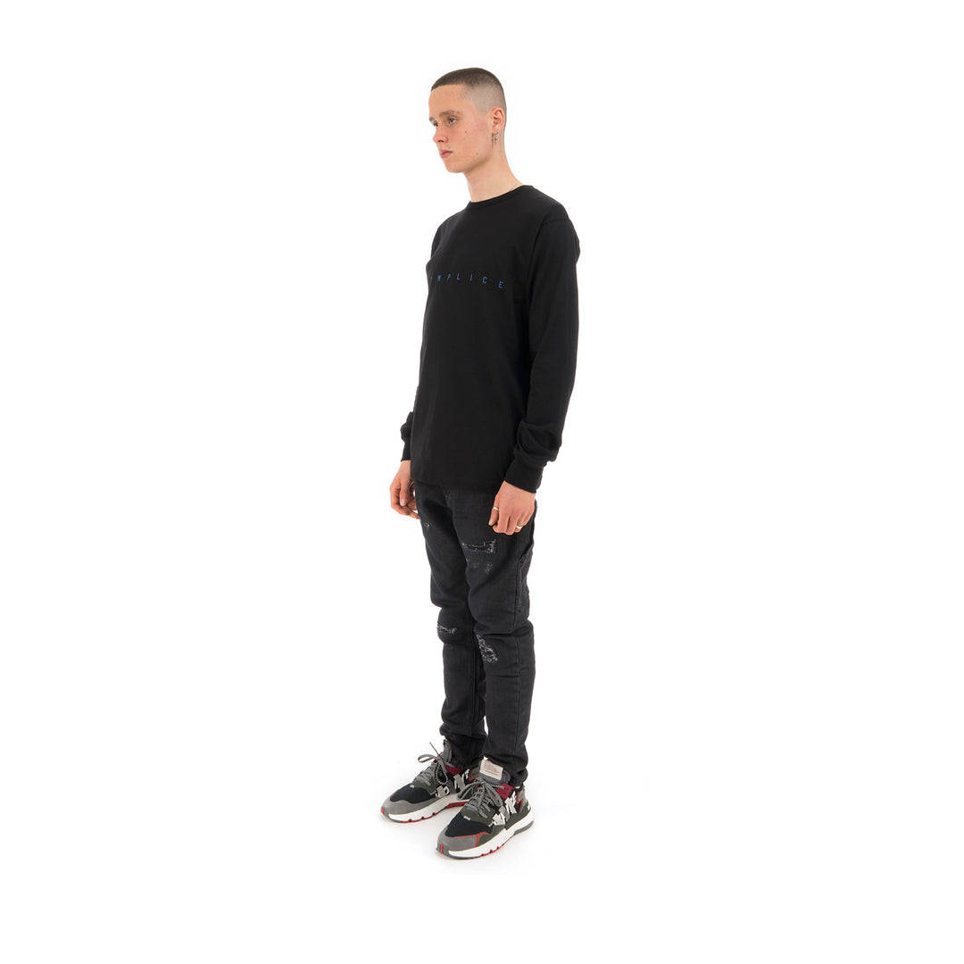 Akomplice | U.S. Peace L/S T-Shirt Black - Concrete