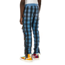 Load image into Gallery viewer, ALCHEMIST | I Wanna Be Sadated Joggers Blue / Black Check - Concrete