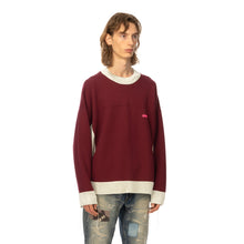 Load image into Gallery viewer, AMBUSH | Panel Sweatshirt Wine / Light Beige - Concrete