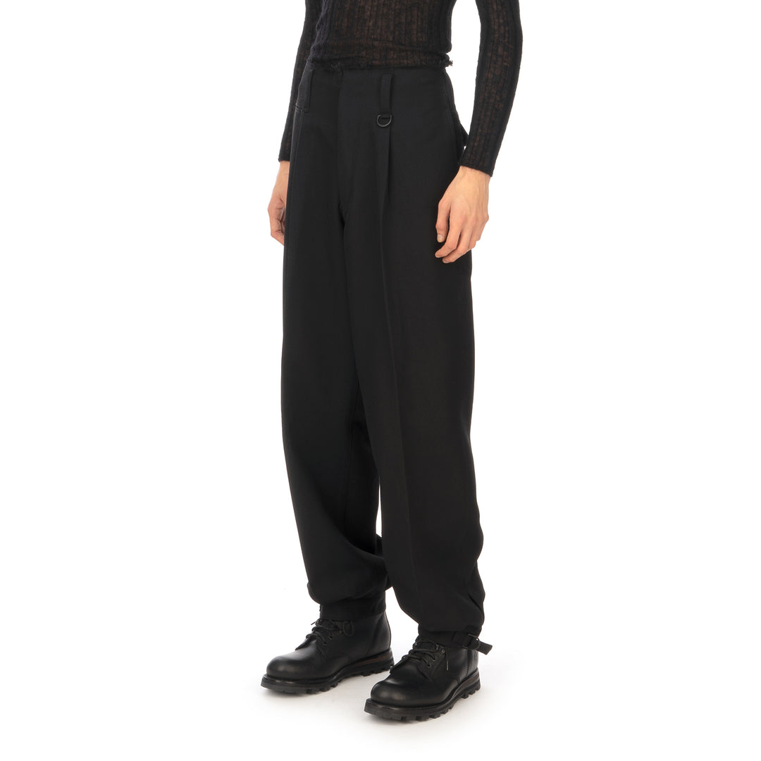 AMBUSH | Wool Nikka Pants Black - Concrete