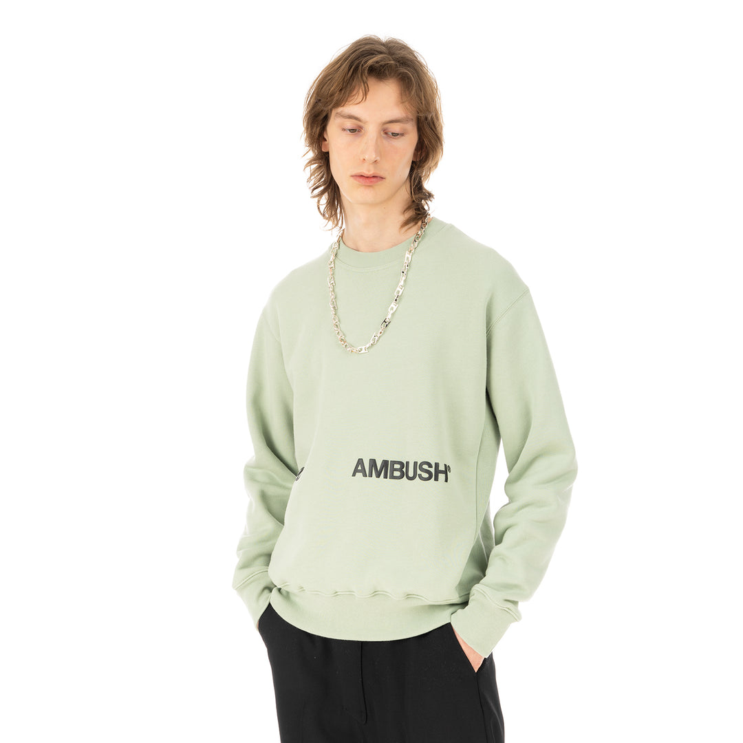 AMBUSH | Sling Snap Necklace Silver - Concrete