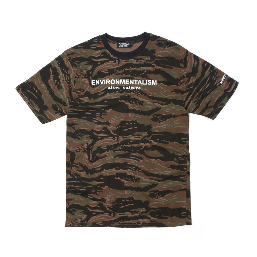 Andrea Crews Environmentalism T-Shirt Brown - Concrete