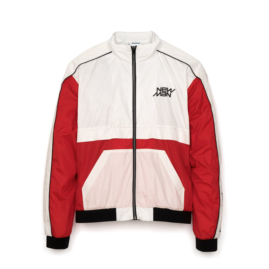 Andrea Crews 'Carlo' New Man Embroidery Jacket Red - Concrete