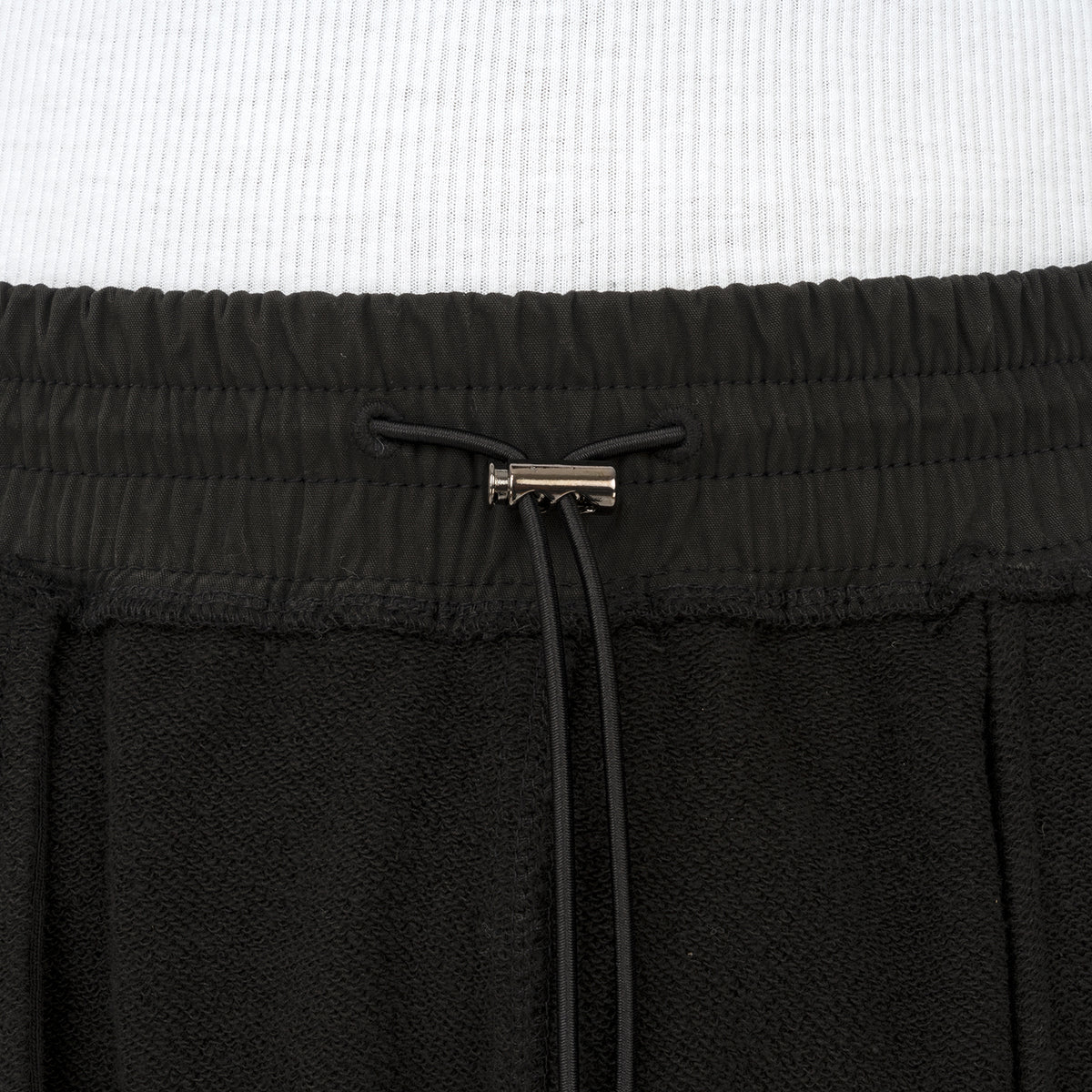 asparagus_ | Inside-Out Baggy Pants Black - Concrete