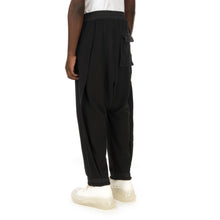 Load image into Gallery viewer, asparagus_ | Inside-Out Baggy Pants Black - Concrete