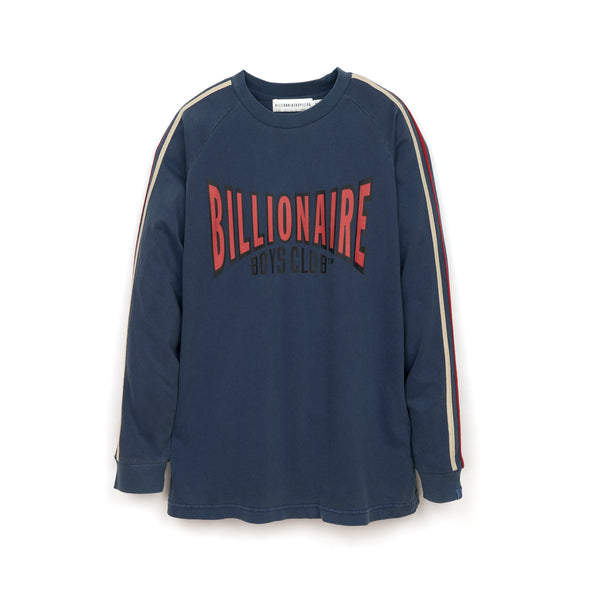 Billionaire Boys Club | Racing Long Sleeve T-Shirt Navy - Concrete