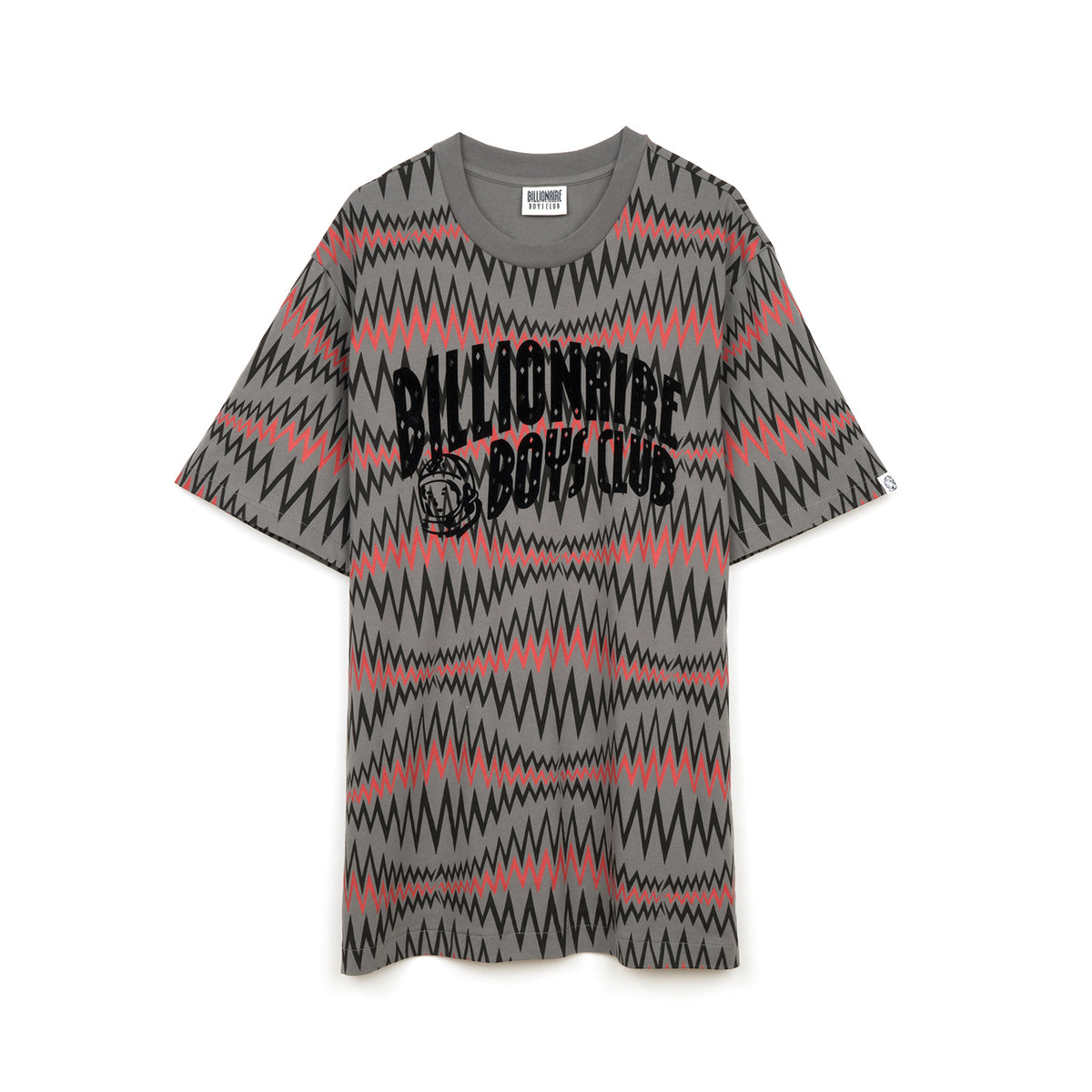 Billionaire Boys Club | Soundwave Arch Logo T-Shirt Grey - Concrete
